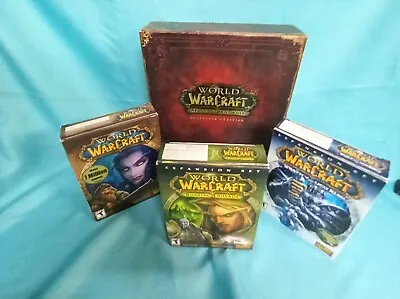 WOW!!World Of Warcraft Mists Of Pandaria AND 3 Additional Warcraft Games!!!! • $29.99