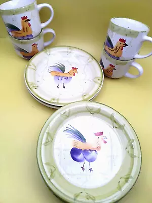 Scotts Of Stow Cockerel 4x Cups (Plates Already Sold). • £4.75