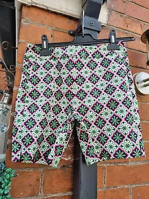 Boden Size 6  Richmond Green Tile Shorts -RRP @ £46.50-G1 • $21.12