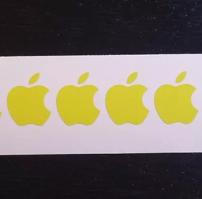 4 Apple Logo Overlay Vinyl Decals - For IPhone Windows Laptops Mugs  • $2.50
