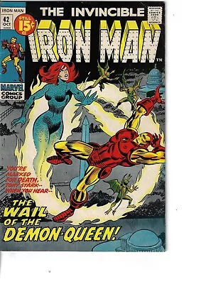 Iron Man 42 Demon-Queen VG/F 1971 Glossy • $19.30