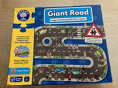 £8.99 • Buy Giant Road - 20 Piece Extra Large Piece Floor Jigsaw Opened But Never Played E2