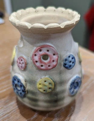 £1.99 • Buy Studio Pottery Candle Holder Tea Light Decorative Unusual Handmade