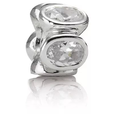 PANDORA Clear Oval Lights Charm 790311CZ • $19.22