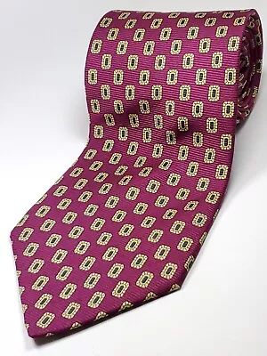 BROOKS BROTHERS Made In USA 100% Silk Tie Men's Magenta Pink Purple Necktie NEW • $15.99