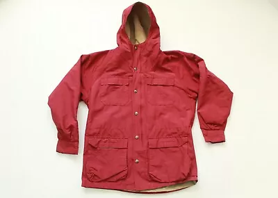 Rare! Vintage Sierra Designs Burgundy 60/40 Cotton Nylon Parka USA Made Sz S • $131.21