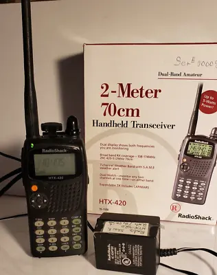 Radio Shack Htx-420 Ham Vhf/uhf Hand Transceiver • $95