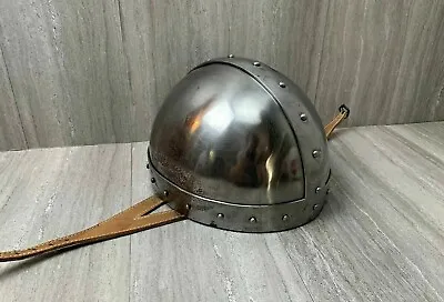 Medieval Archer Viking Helmet Spangenhelm Helm Knight Middle Ages Norman Nasal • $79.99