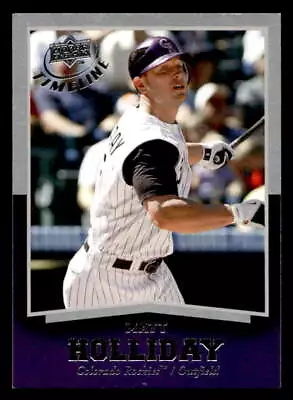 2008 Upper Deck Timeline #24 Matt Holliday Colorado Rockies • $1.49