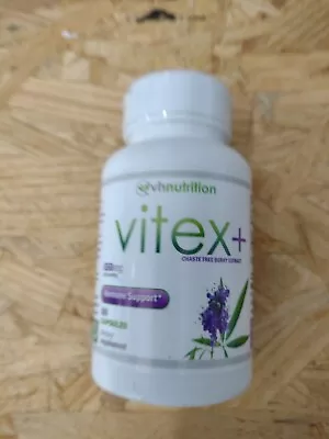 Vh Nutrition Vitex Chaste Tree Berry Extract 60 650mg Capsules EXP 09/2025 • $9.99