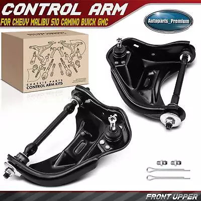 Pair Front Upper Control Arm & Ball Joint Assembly For Chevrolet Malibu GMC S15 • $81.99