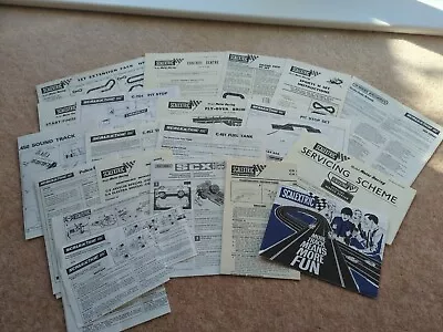 Vintage Scalextric Instructions & Other Paperwork (See Pictures) • £0.99