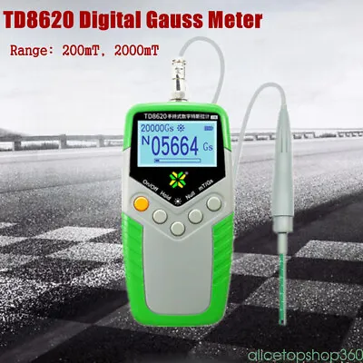 Tesla Meter Tester Gauss Meter Digital Surface Magnetic Field Tester Gaussmeter • $69.35