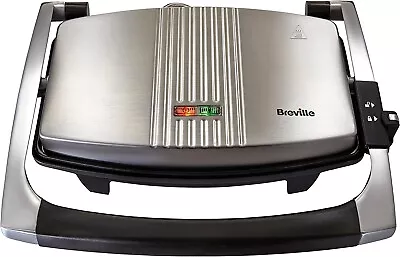 £26.98 • Buy Breville Sandwich/Panini Press & Toastie Maker | 3-Slice | Non-stick-coated Alum