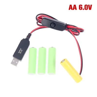 £5.56 • Buy Dummy Battery Adapter USB Power Supply Switch Cable Replace Batteries For Camera