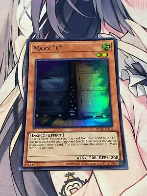 Yugioh Asian English Maxx  C  Ultra Rare RC04-AE005 Near Mint RA01 • $18.67