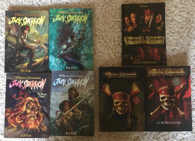 $11.99 • Buy Lot 7 Jack Sparrow~Pirate Caribbean~Curse Black Pearl~Coming Storm~Sword Cortes