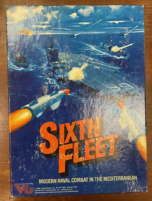 6th Fleet Modern Naval Combat Mediterranean Sea Victory Games (1985) - Unpunched • $79.99