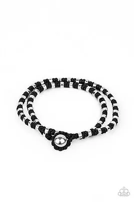 Ripcord - Black - Paparazzi Accessories Men's Bracelet • $1.50
