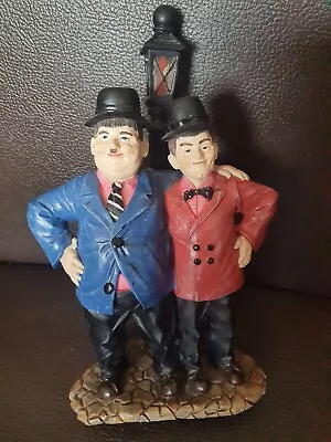 Laurel & Hardy Lamp Post Resin Figurine • £37.99