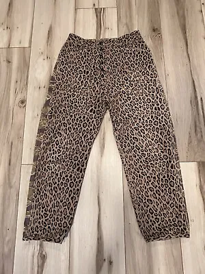 Kapital Reversible Tiger Camo & Leopard Print Pants Men’s Size 2 • $169