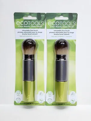 2-Pack EcoTools Retractable Face Makeup Brush • $14.99