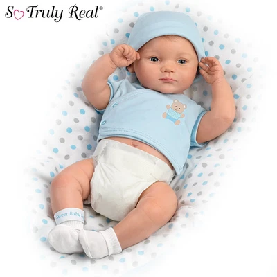 $249.95 • Buy A Little One To Love' Baby Boy Doll