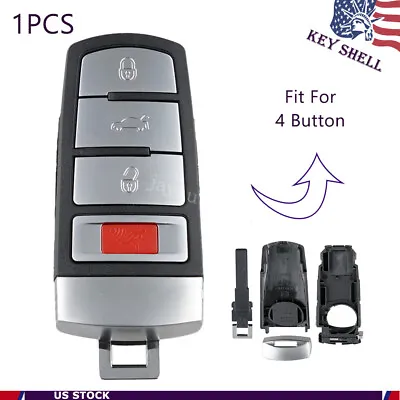 For 2006 2007 2008 2009 2010 VW Passat Remote Shell Case Car Key Fob Cover • $12.79