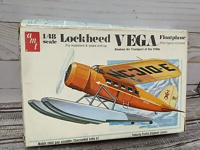 AMT Lockheed Vega Alaskan Floatplane Plastic Airplane Model Kit • $24.99