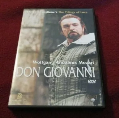 Wolfgang Amadeus Mozart: Don Giovnni DVD Enrico Castiglione's Trilogy Of Love • $5