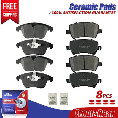 Front & Rear Ceramic Brake Pads For Land Rover LR2 Range Rover Evoque Volvo S80 • $46.54