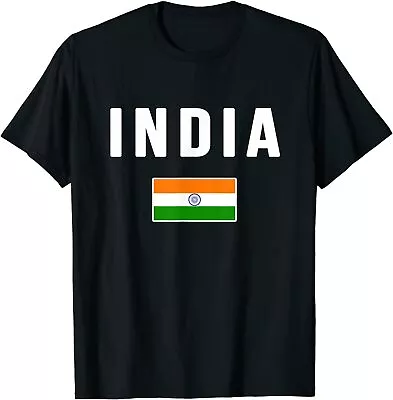 NEW LIMITED India Indian Flag Premium Great Gift Idea Tee T-Shirt Size S-3XL • $23.48