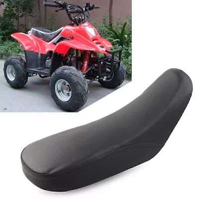Black ATV Foam Seat For 50 70 90 110cc Racing Style Quad Dirt Bike ATV 4-Wheeler • $28.93