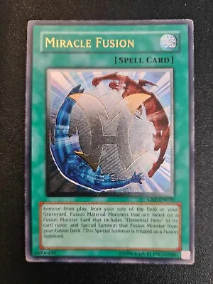 Miracle Fusion Yu-Gi-Oh! CRV-EN039 Ultimate Rare MP • $248.98