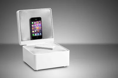 Tangent Pearlbox White Speaker Dock IPod IPhone + Aux In MP3 Players Mobiles • $168.40
