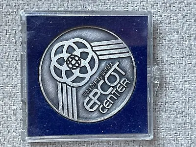 Rare Vintage 1982 Disney Epcot Center Park Grand Opening Souvenir Coin Medallion • $37.99