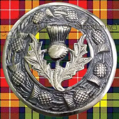 Scottish Kilt Fly Plaid Brooch Various Antique/Highland Pin Brooches Celtic 3   • £6.99