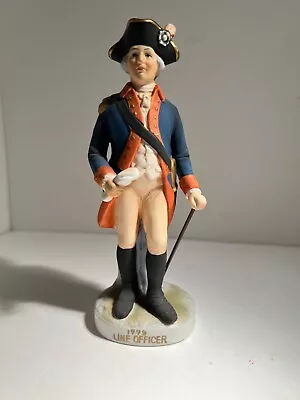 Vintage Lefton China Hand Painted Military Figurine 1779 Line Officer-kw3678k • $25