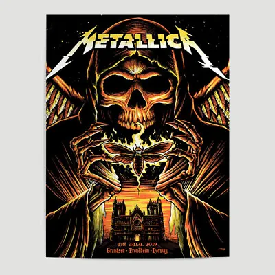 METALLICA CONCERT POSTER 11x17 FREE Shipping USA Only ! • $20