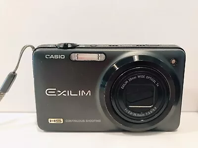 Casio Exilim Ex-zr10 12.1 MP Digital Camera 7xZoom Lens Black Superb • $120