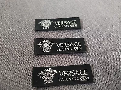 Replacement Versace Clothing Designer TAG LABEL Sewing LOT 3 Or 5 FAST SHIPPING! • $17.94