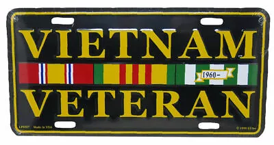 Vietnam Veteran Embossed License Plate • $9.88