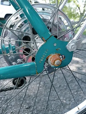 Vintage Columbia Tourist 5 Sea Green Men's Bicycle 5 Speed With Headlight • $200