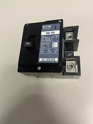 Eaton BW2150 Plug-On Mount Type BW Main Meter Breaker 2-Pole 150 Amp 120/240 NEW • $69.99