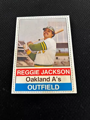 1976 Reggie Jackson Odd Ball Hostess Box Cut Out Oakland  #146 Baseball Card • $12.99