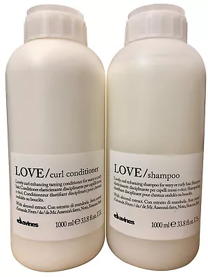 Davines Love Lovely Curl Enhancing Shampoo & Conditioner 33.8 OZ • $99