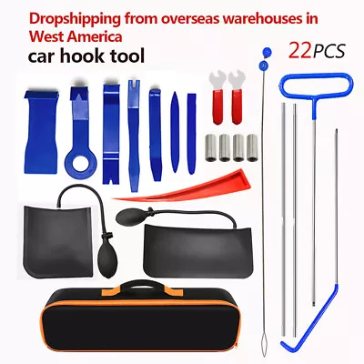 22PCS Emergency Auto Tool Window-Car Kits With Pull Cord US • $30.59