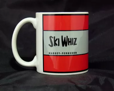 Reproduction Vintage Massey Ferguson Ski Whiz Snowmobile Logo Coffee Mug (001) • $12