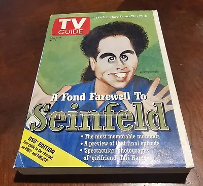 Seinfeld TV Guide Collector’s Edition May 9-15 1998 A Fond Farewell To Seinfeld  • $2.99