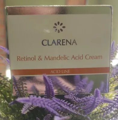 £22 • Buy Clarena Acid Line Retinol And Mandelic Acid Anti Wrinkle Brightening Night Cream